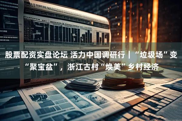 股票配资实盘论坛 活力中国调研行｜“垃圾场”变“聚宝盆”，浙江古村“焕美”乡村经济