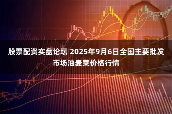 股票配资实盘论坛 2025年9月6日全国主要批发市场油麦菜价格行情